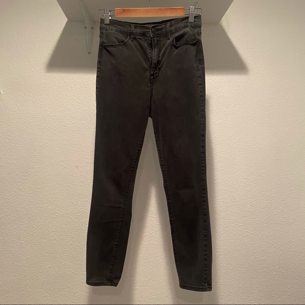 pacsun black high rise skinny jeans